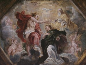 聖母の戴冠式、1613年 作： Peter Paul Rubens